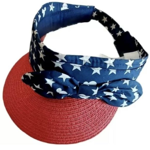 Disney Parks Americana Visor - Picture 1 of 2